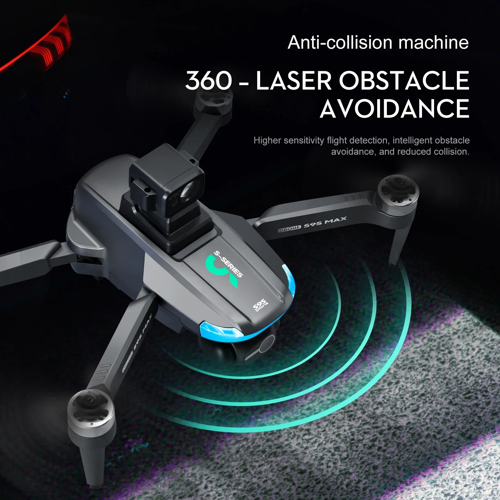 НОВЫЙ S9S MAX MINI Drone 4K 2- – обзор и цена Drone Gimbal 2 Axis