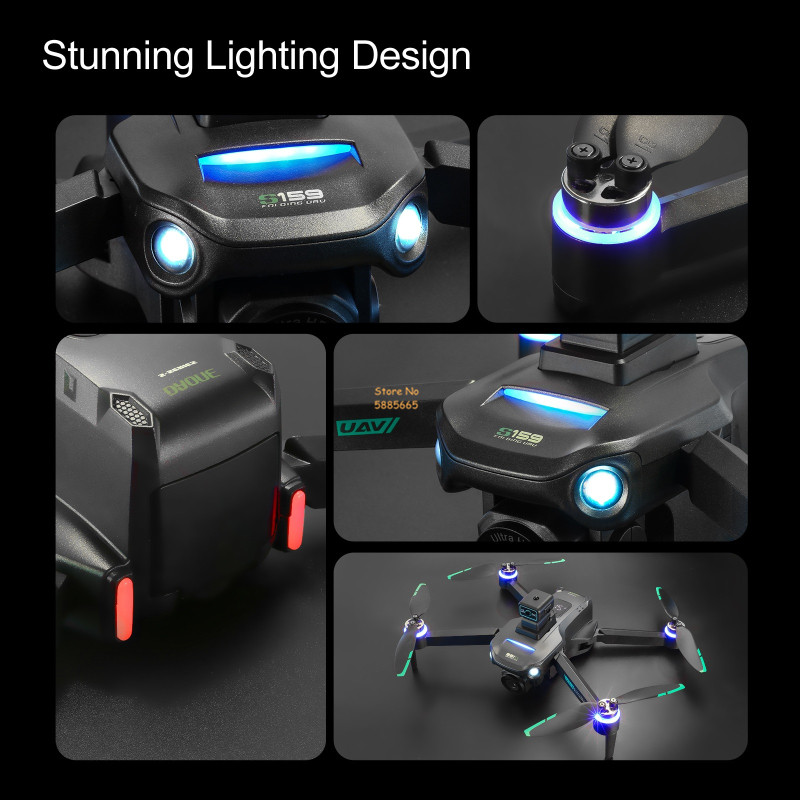 Двойная камера 8K, 5G, WIFI, F – обзор и цена Drone Gimbal Brushless