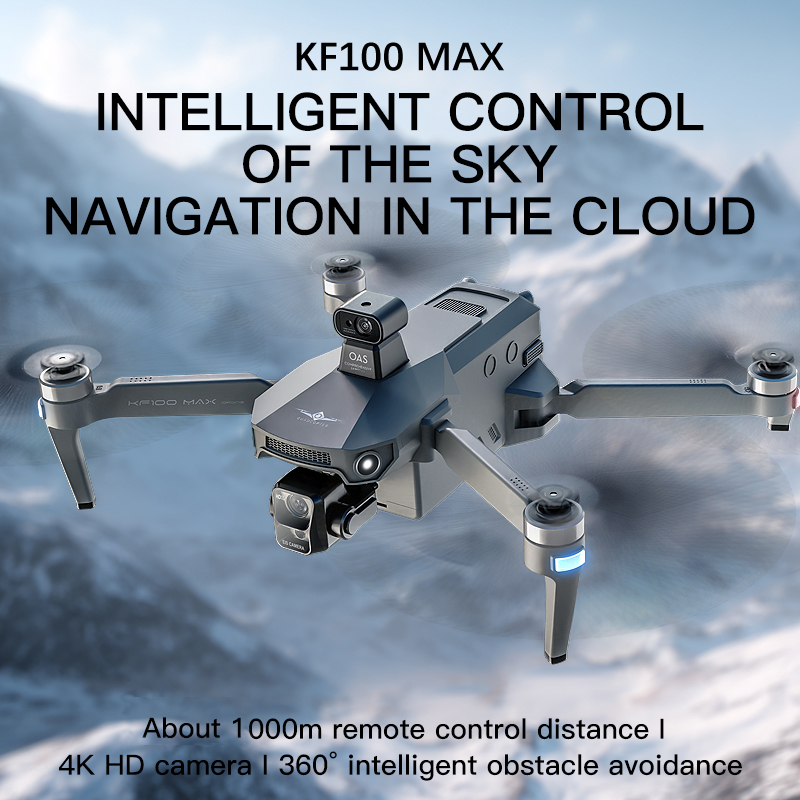 KF100 MAX GPS Дрон 4K Камера 3 – обзор и цена Drone Gimbal 3 Axis