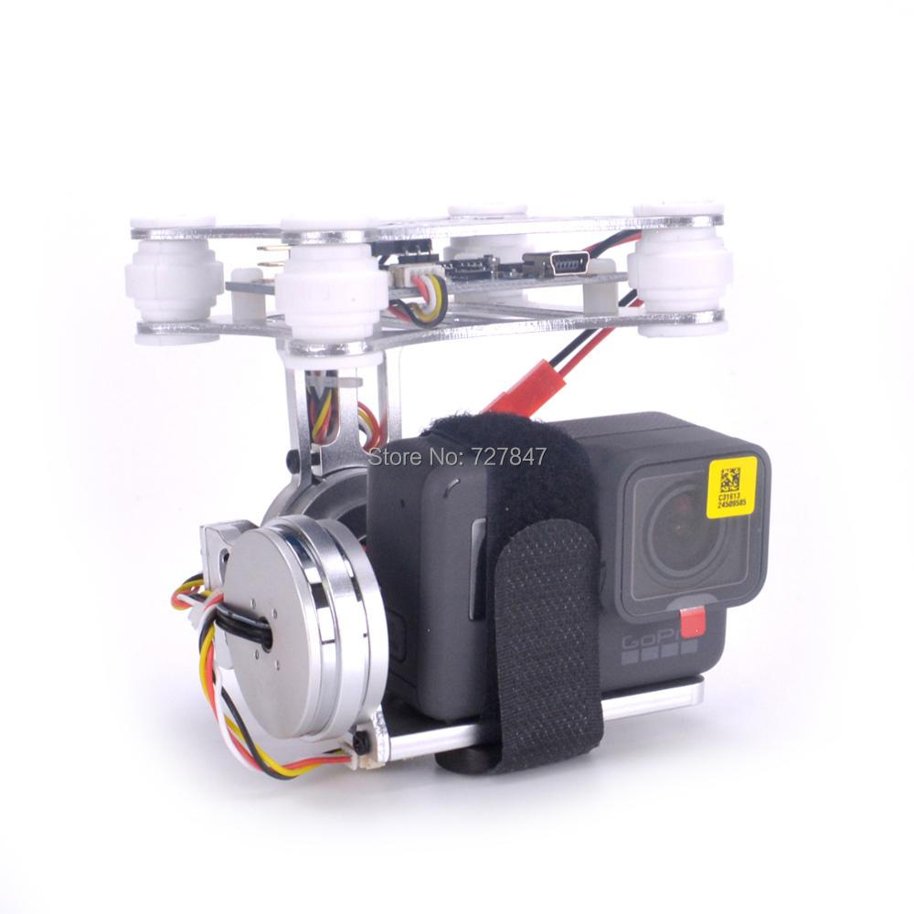 3-осевая/Легкая двухосевая бес – обзор и цена Drone Gimbal For Gopro Hero