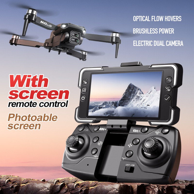 Дрон с камерой M10, пульт дист – обзор и цена Drone Gimbal 2 Axis