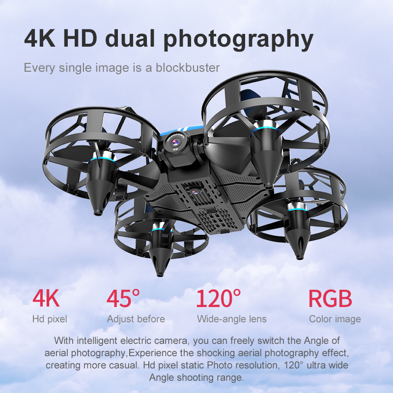 НОВЫЙ мини-дрон 812PRO для про – обзор и цена Drone Gimbal 2 Axis